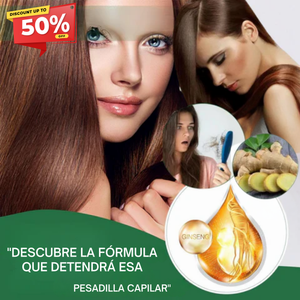 ELHOE™ NATURAL HERBS - SUERO PARA EL CRECIMIENTO DEL CABELLO