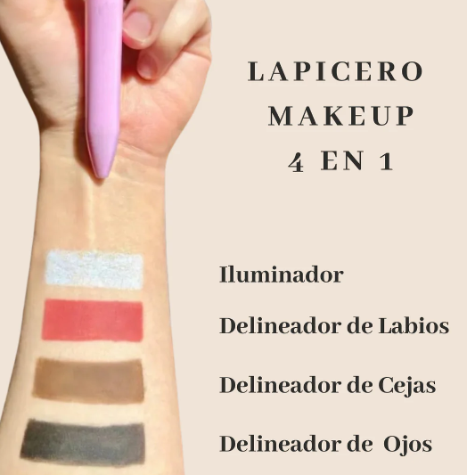 Lápiz de Maquillaje Mágico Makeup 4 en 1